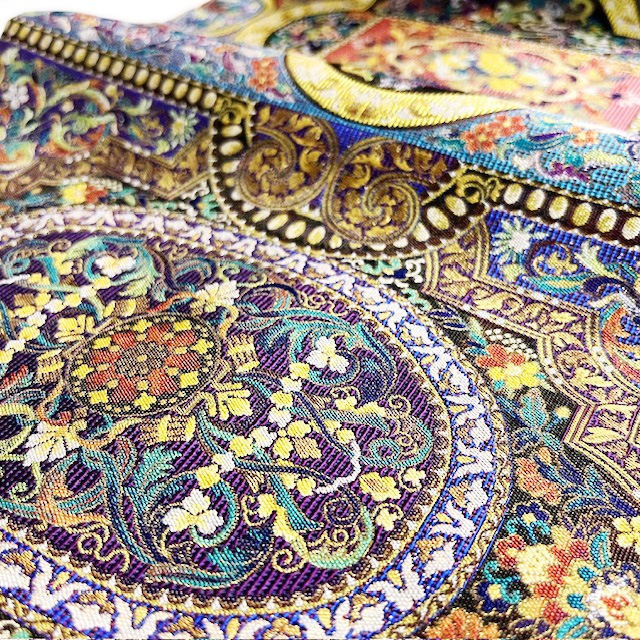 西陣織まいづる ゴブラン巴錦　受賞柄【西欧宮殿華紋文】　