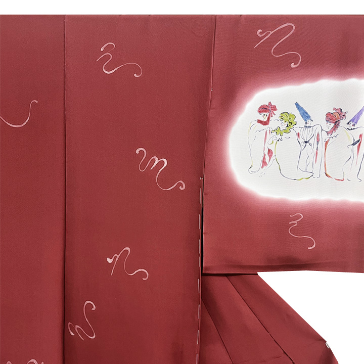 京の鬼才 池口平八 特撰訪問着【音を奏でる】