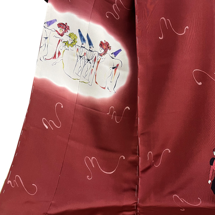 京の鬼才 池口平八 特撰訪問着【音を奏でる】