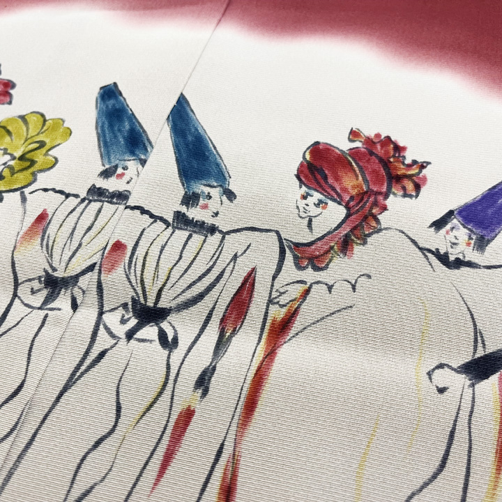 京の鬼才 池口平八 特撰訪問着【音を奏でる】