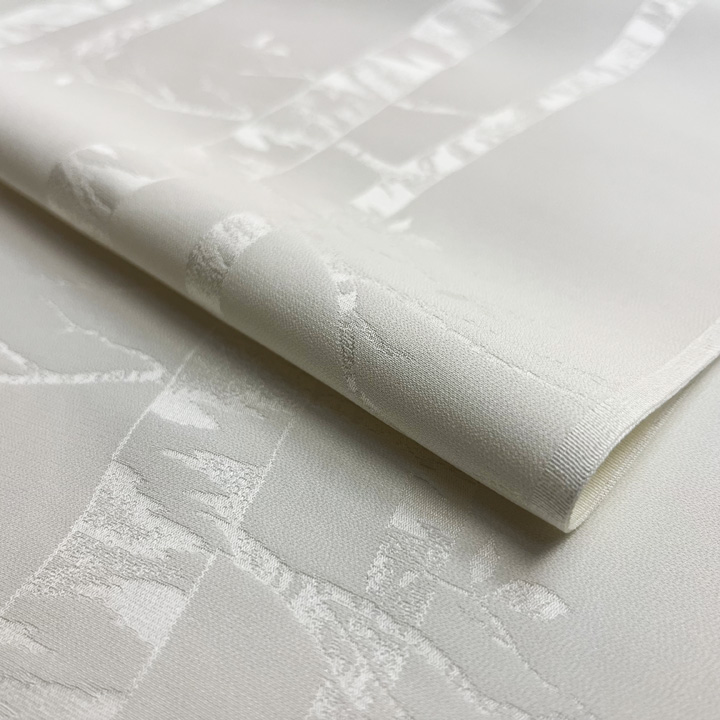 皇室献上品 丹後綸子 礼装用 正絹長襦袢反【玉ゆら】　