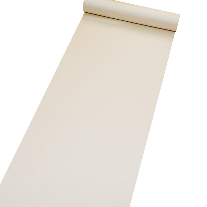 博多織 筑前織物 伝統的工芸品 御召【切子 薄香色】