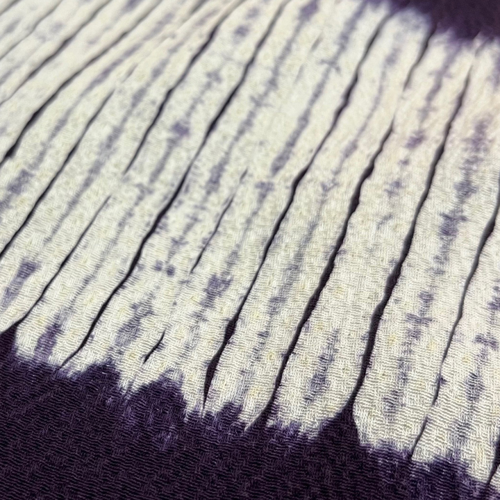 絞り加藤　絞り染め金彩友禅訪問着【桜舞う】　