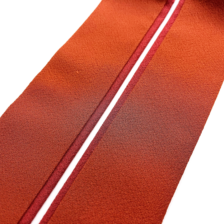 正絹 二十重ね衿【緋色】