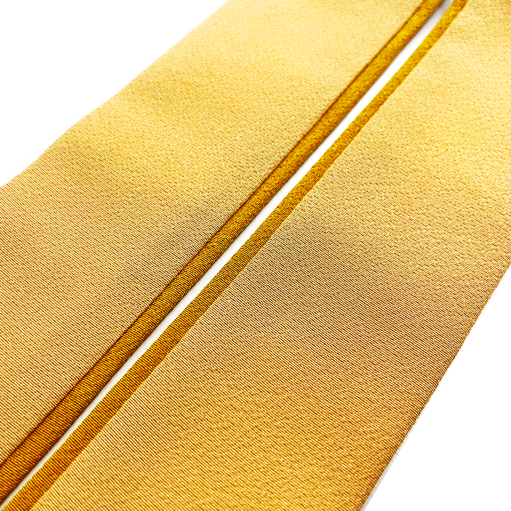 正絹 二十重ね衿【黄金色】