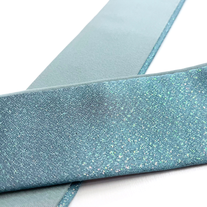 正絹 二十重ね衿【浅葱色】