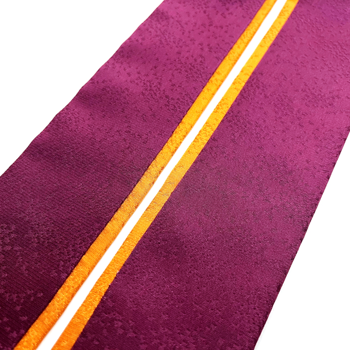 正絹 二十重ね衿【赤紫色】