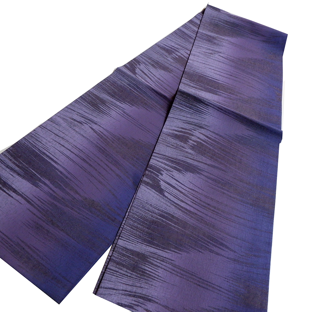 山本唯与志謹製　袋帯【緩やかな線】　