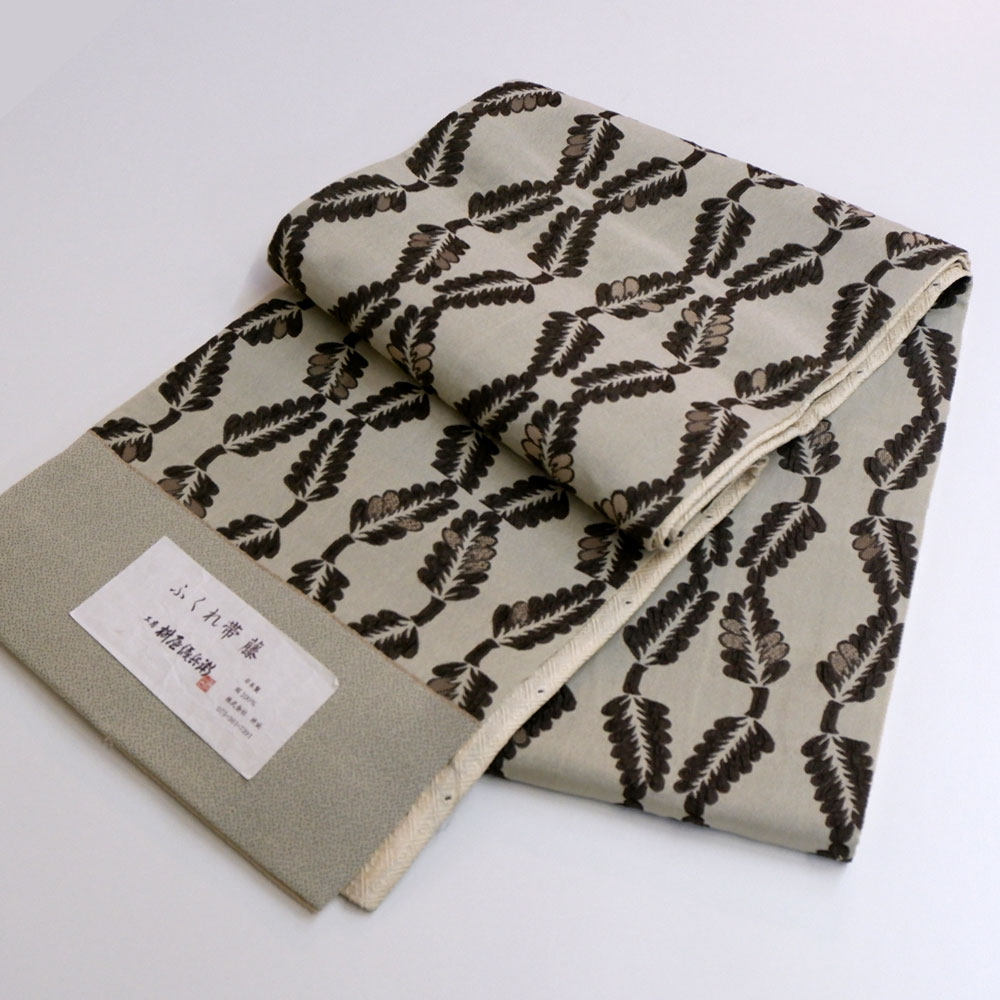 枡屋儀兵衛謹製　袋帯【藤】