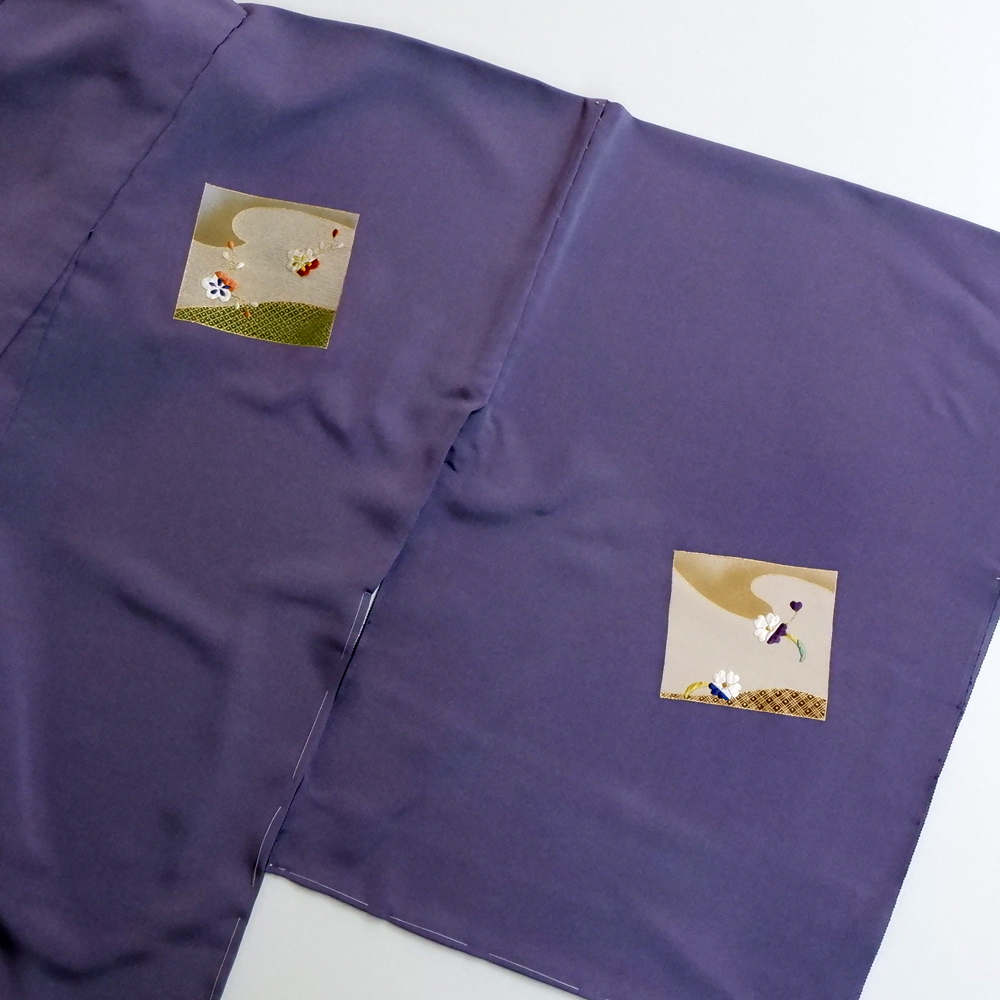 工芸キモノ野口謹製　訪問着【色紙】