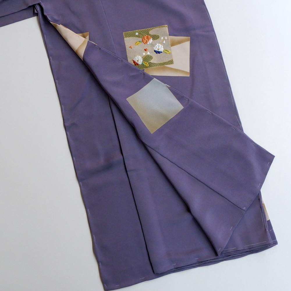 工芸キモノ野口謹製　訪問着【色紙】