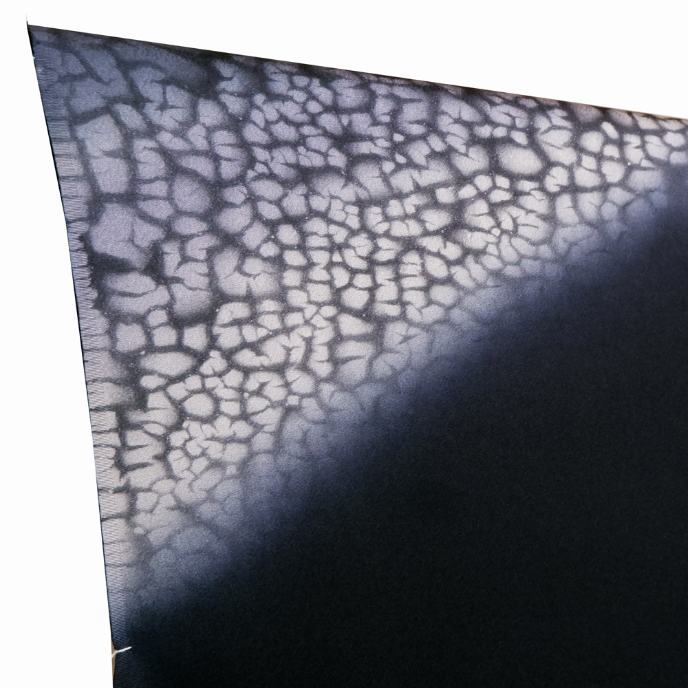 山本唯与志謹製　訪問着【黒】　