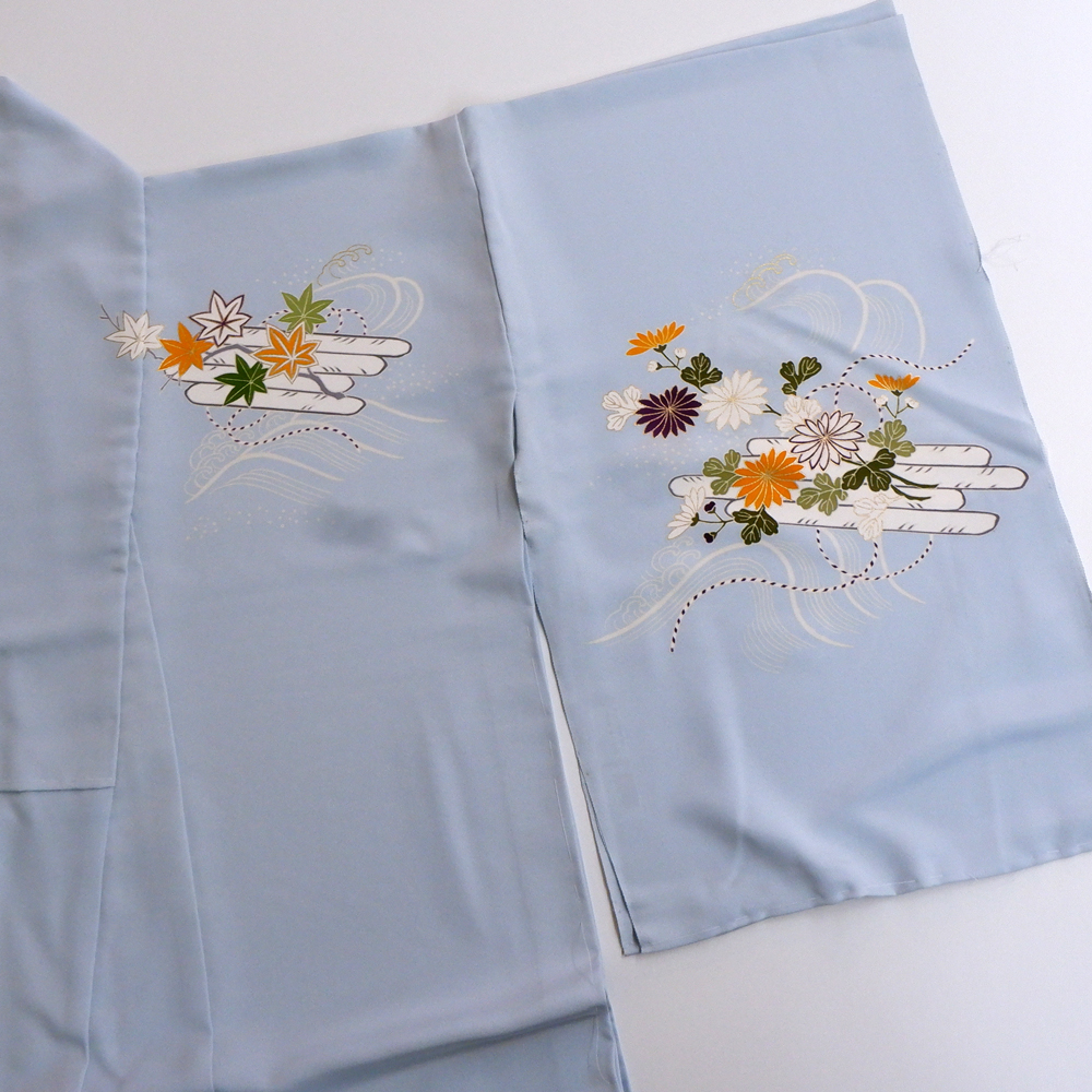 工芸キモノ野口謹製　訪問着【花筏】　