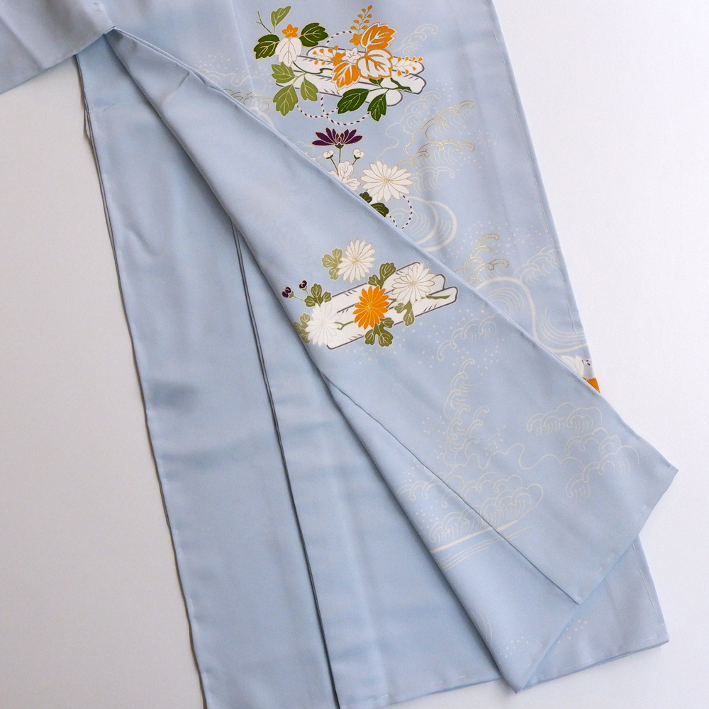 工芸キモノ野口謹製　訪問着【花筏】　