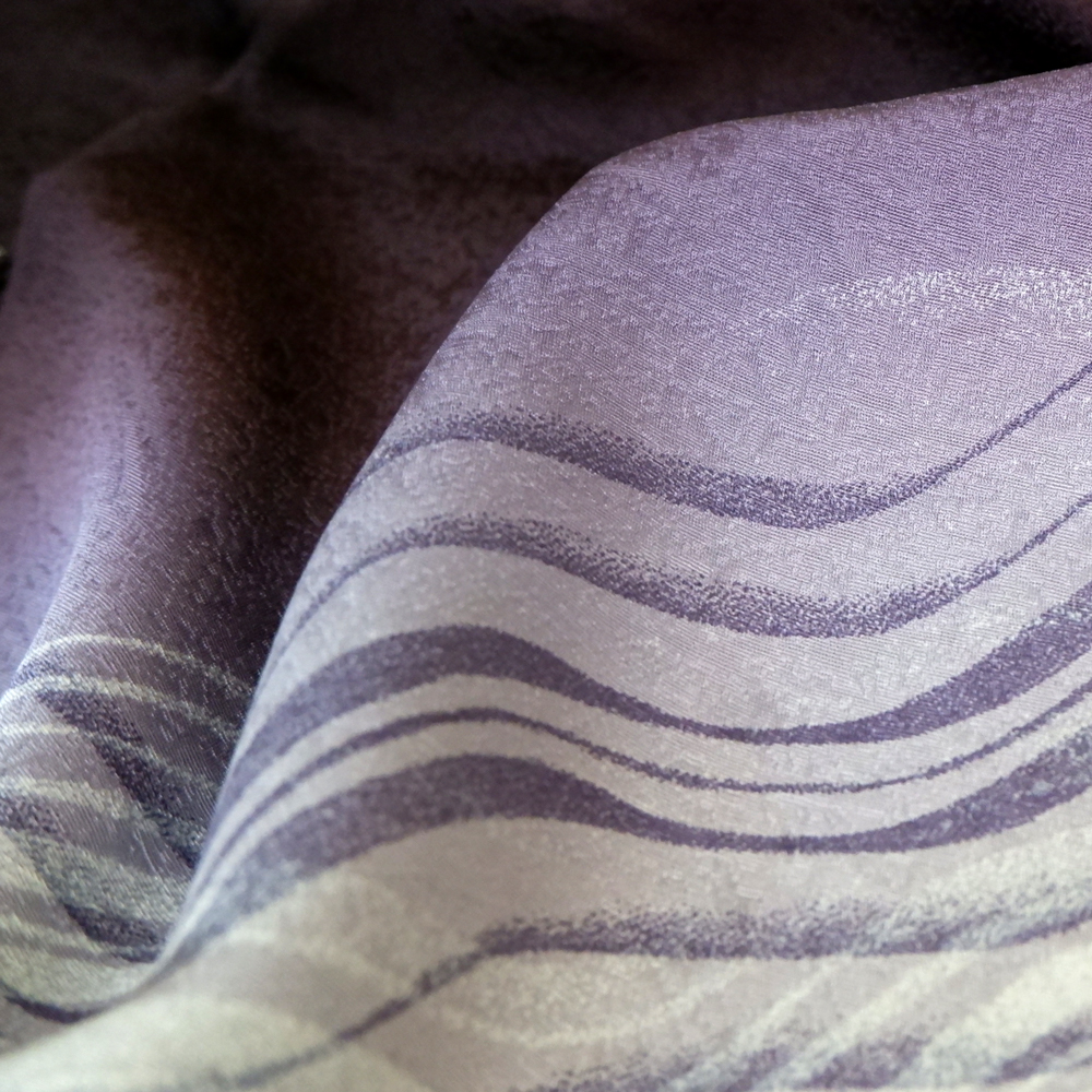 山本唯与志謹製　訪問着【波】　