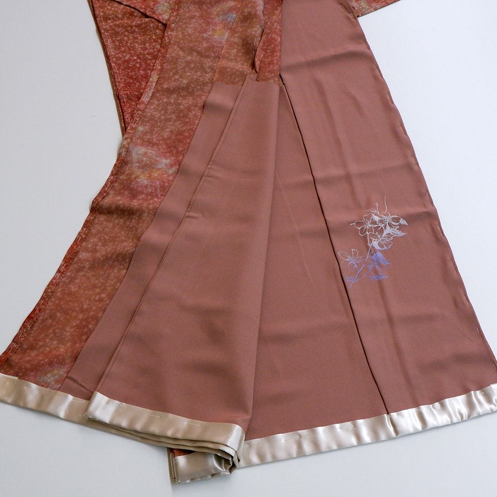 山本唯与志謹製　訪問着【花】　