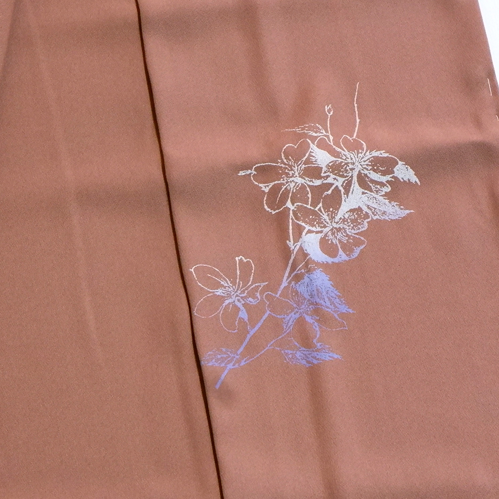 山本唯与志謹製　訪問着【花】　