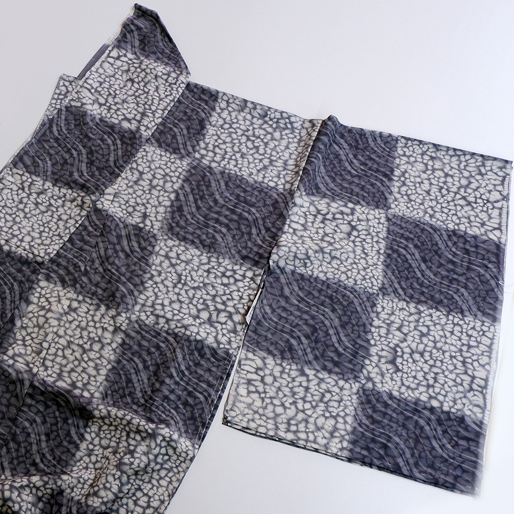 山本唯与志謹製　訪問着【律】　