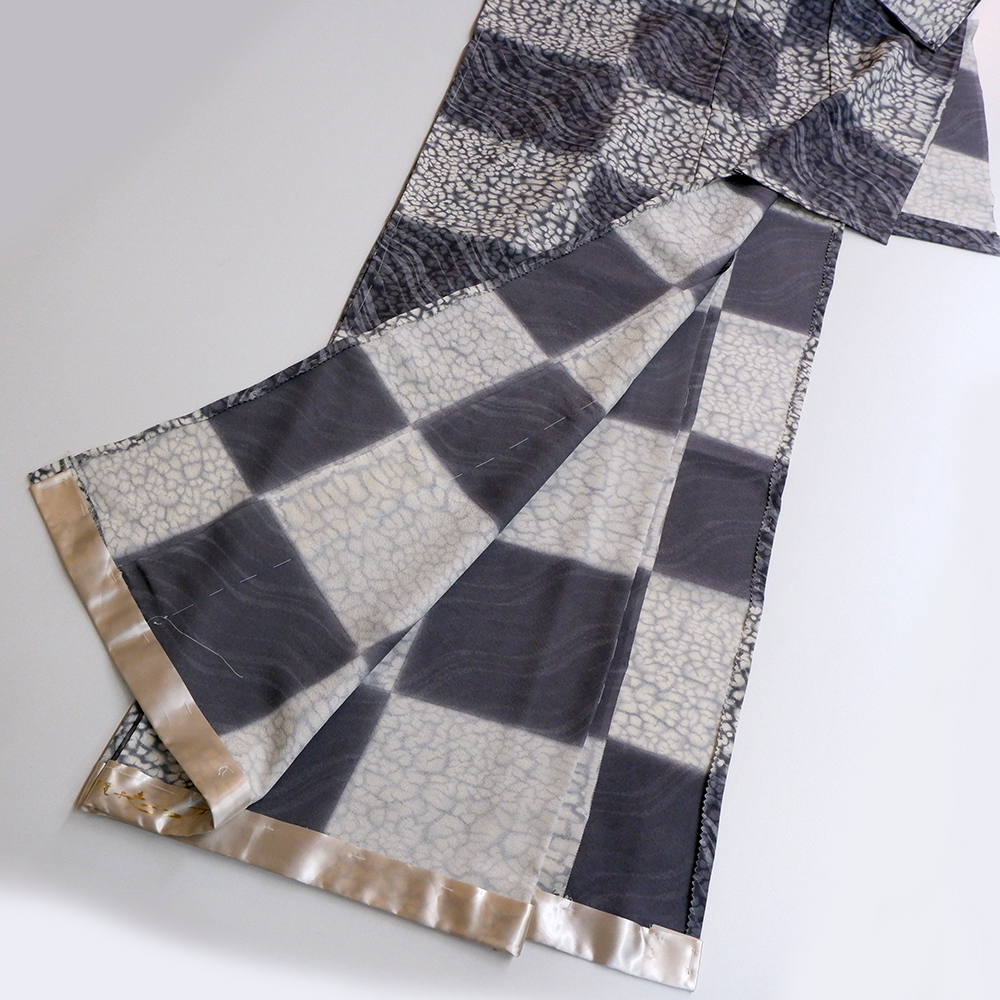 山本唯与志謹製　訪問着【律】　