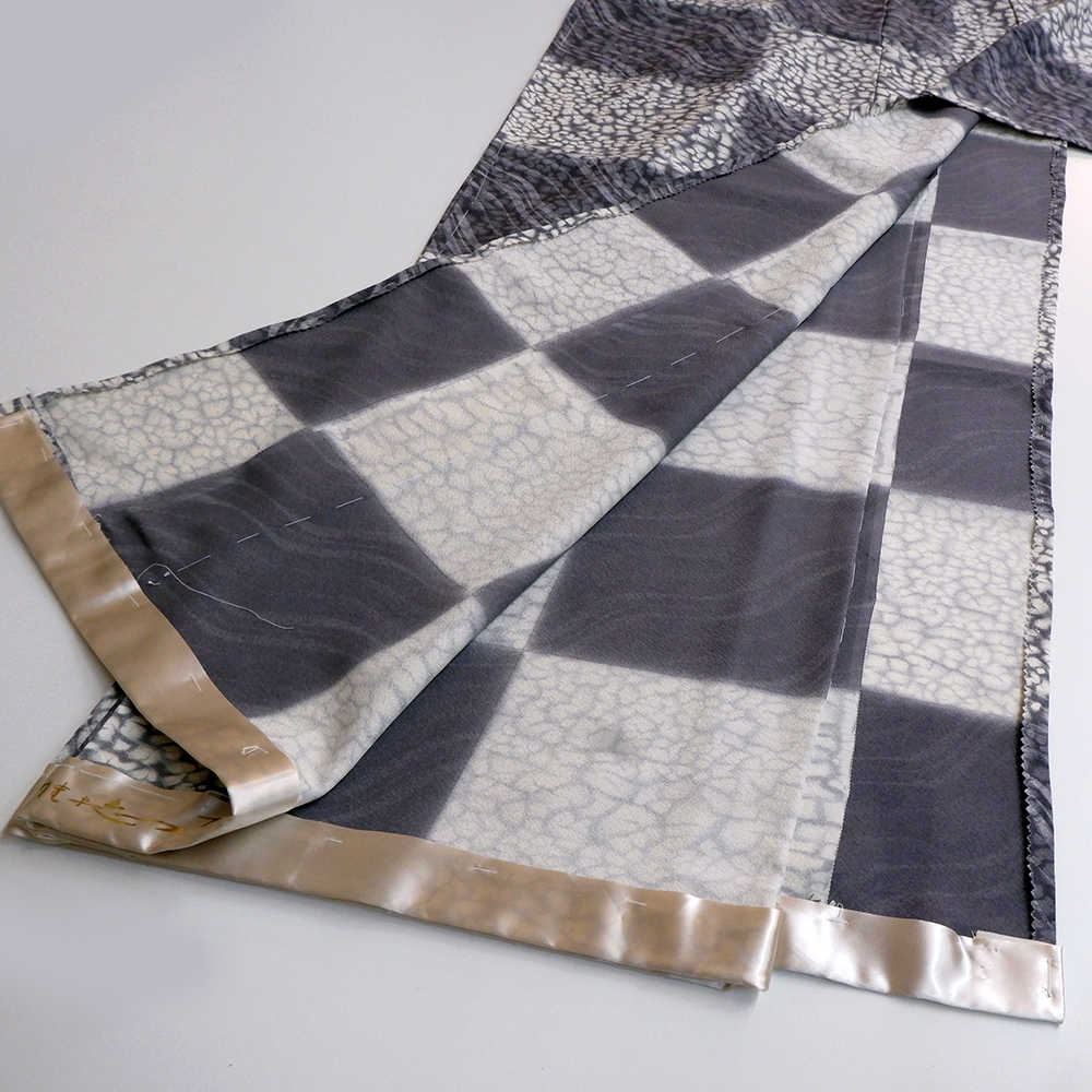 山本唯与志謹製　訪問着【律】　