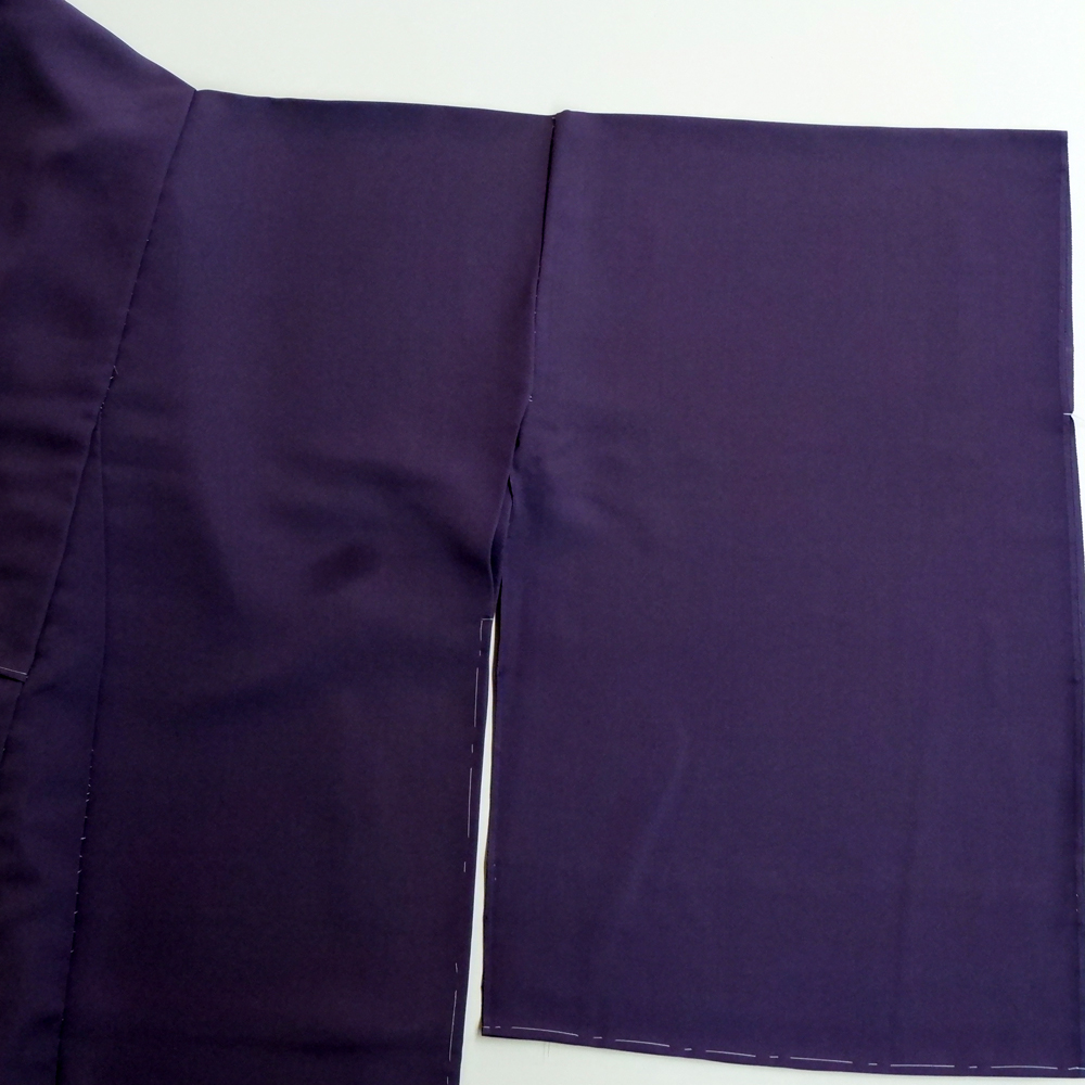 工芸キモノ野口謹製　色留袖【菊に葵】　