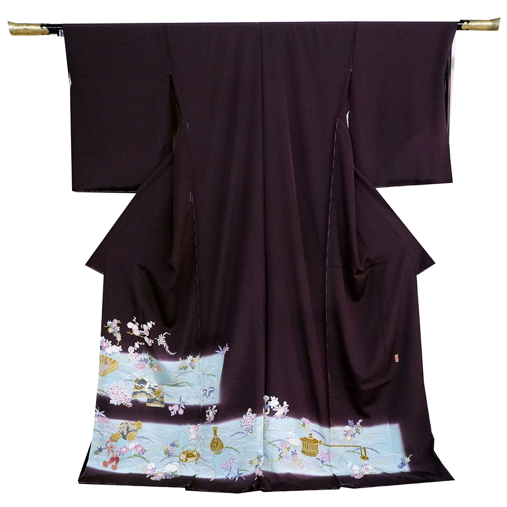 宮野勇造作　本加賀友禅　色留袖【百土比照】