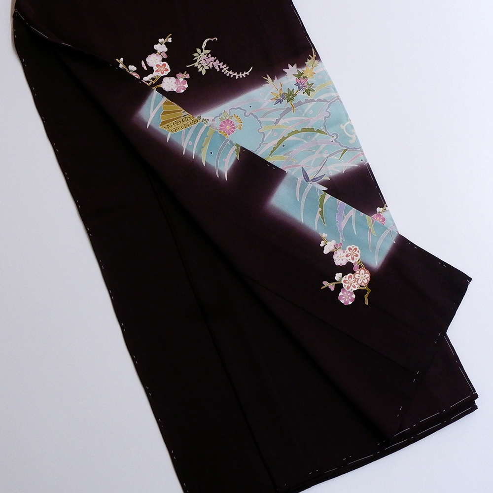 宮野勇造作　本加賀友禅　色留袖【百土比照】