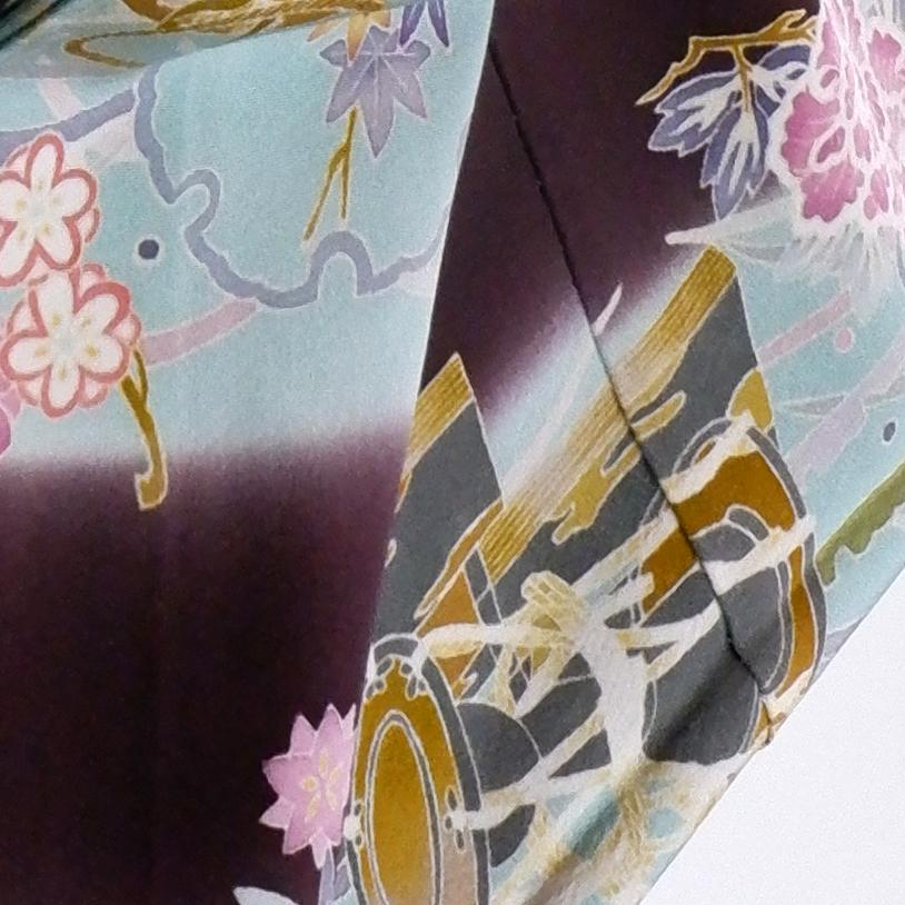 宮野勇造作　本加賀友禅　色留袖【百土比照】