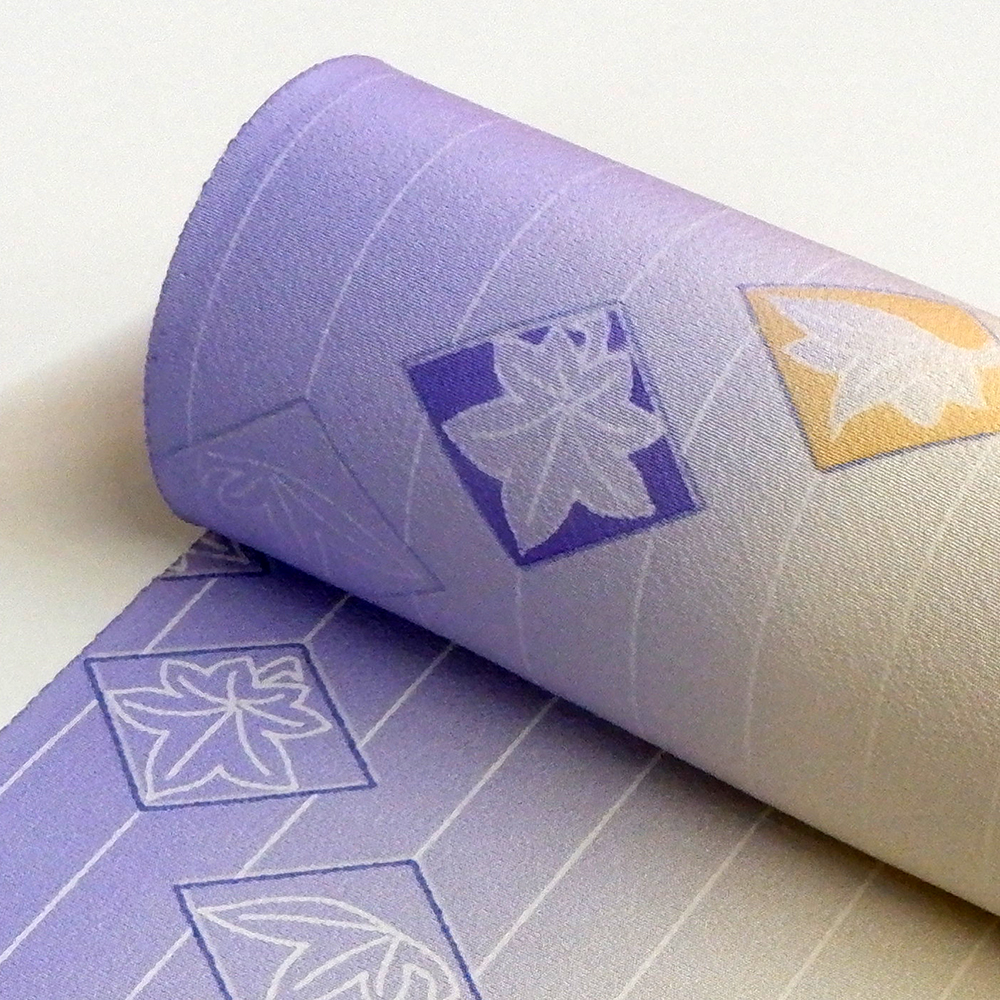 山本唯与志謹製　小紋反【彩華　縞】　