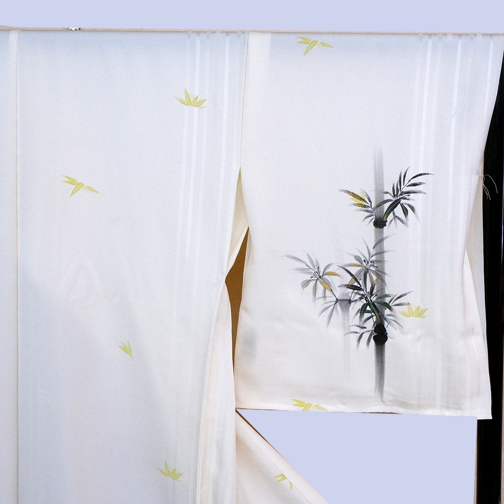 正絹　訪問着【竹】