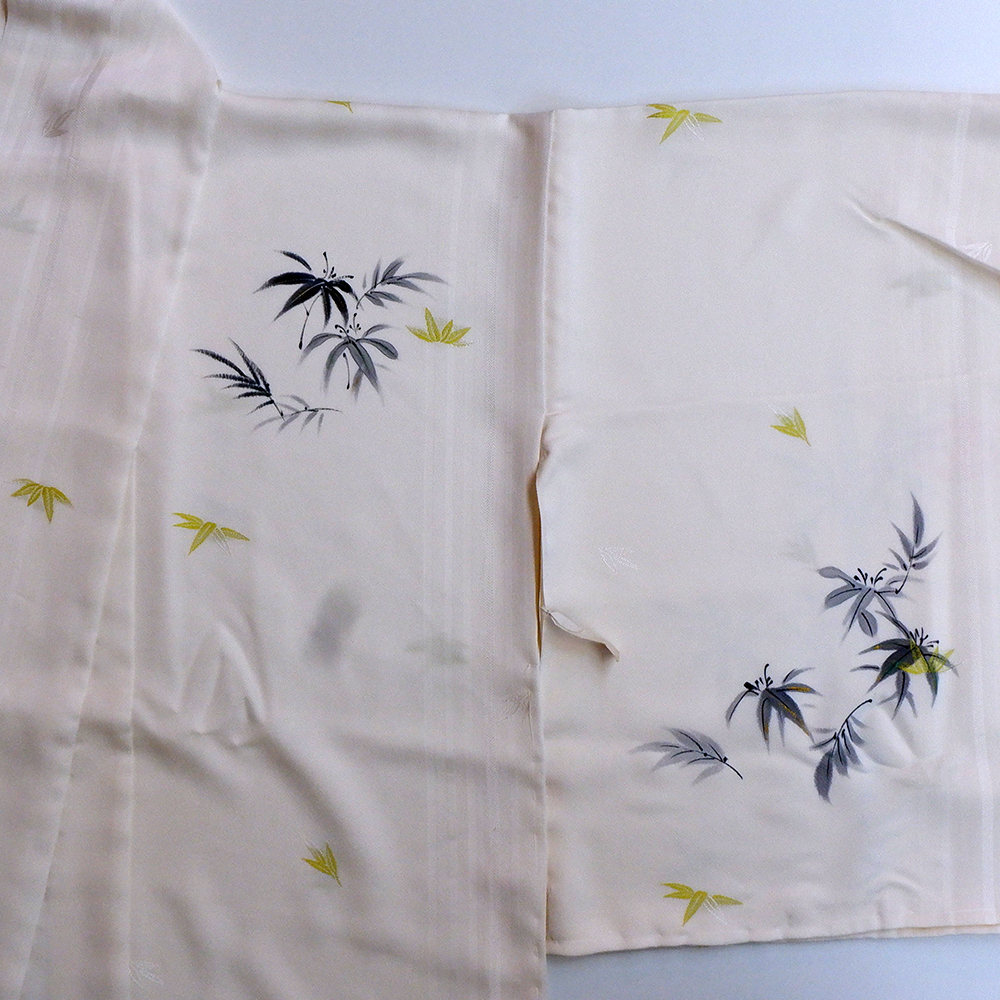 正絹　訪問着【竹】