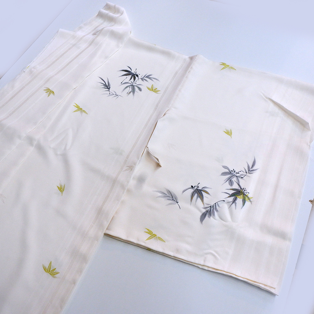 正絹　訪問着【竹】