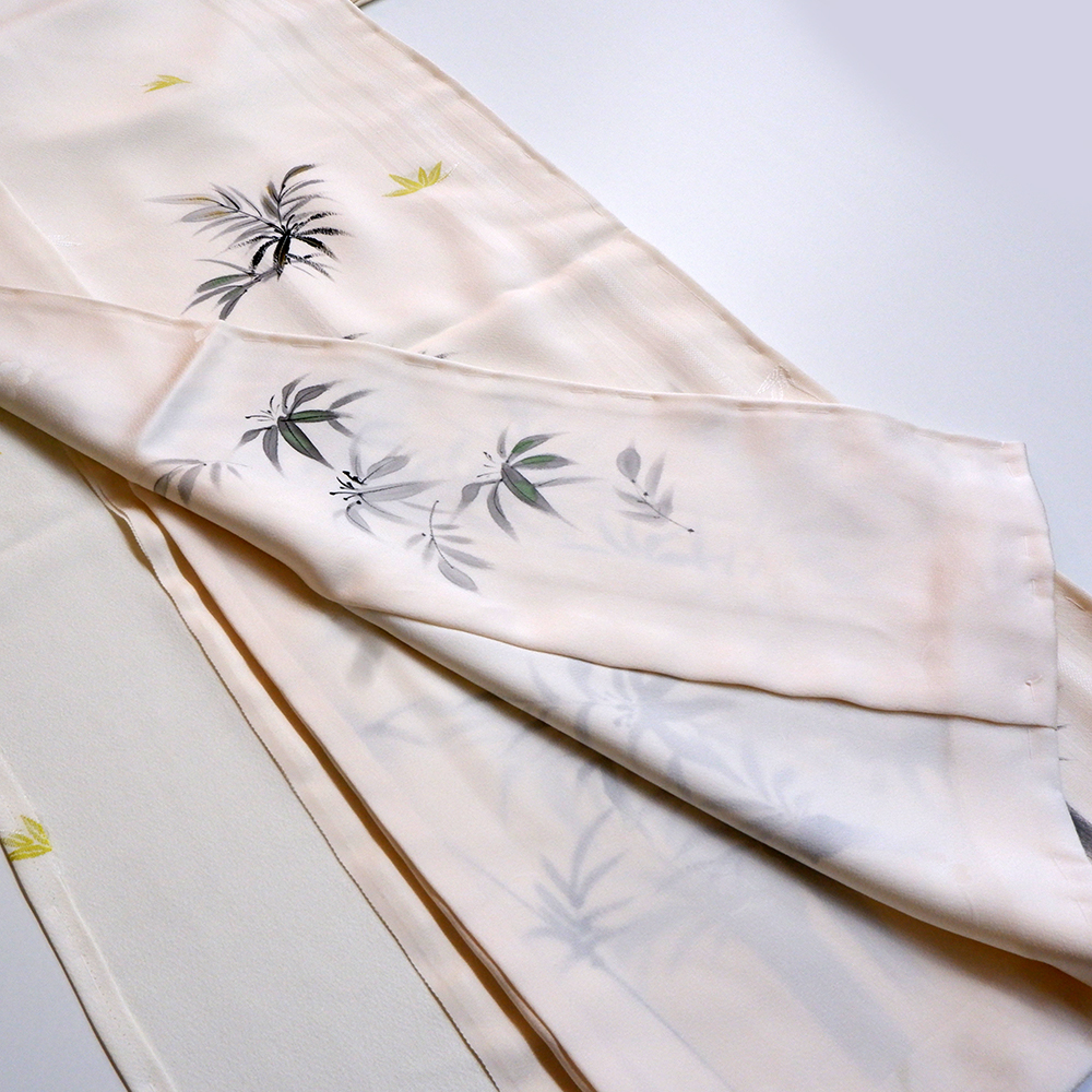 正絹　訪問着【竹】