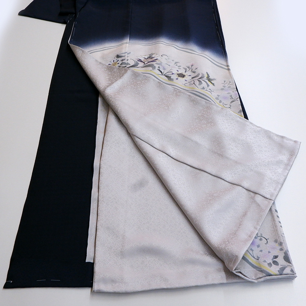 正絹　訪問着【洋花】　