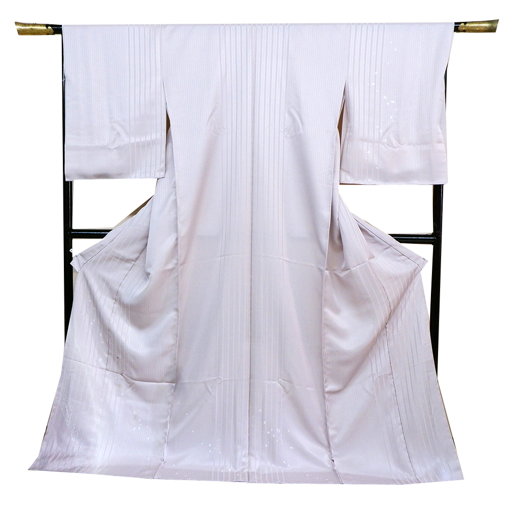 正絹　訪問着【葉】　