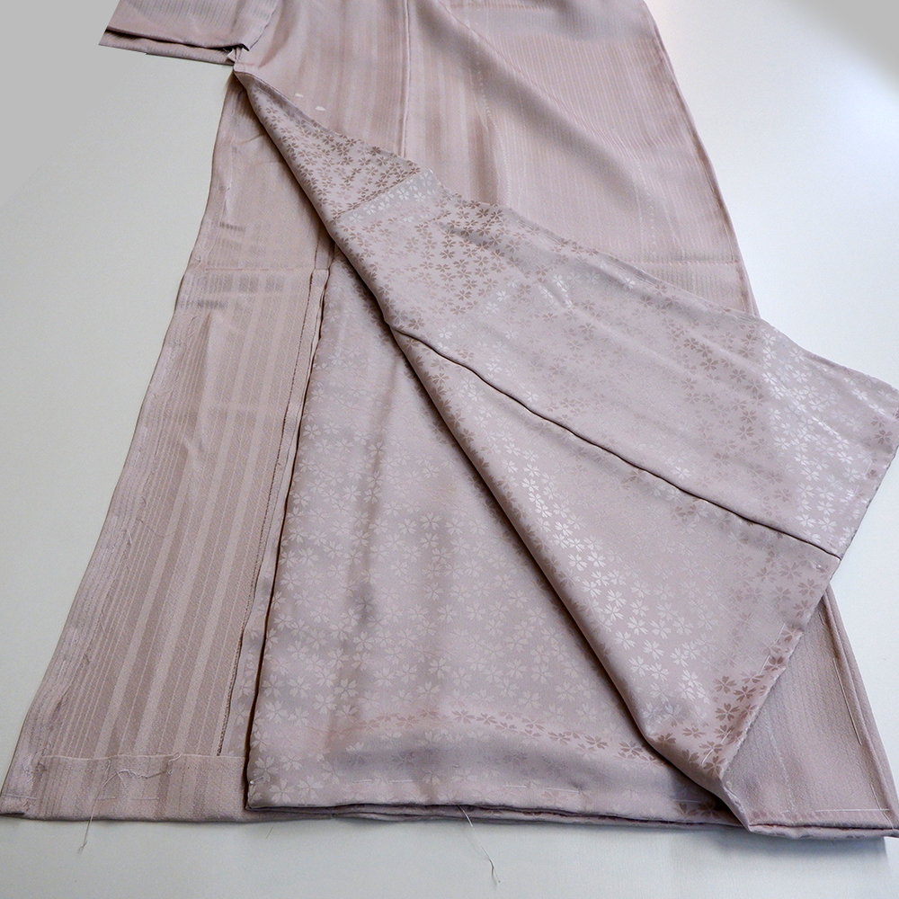 正絹　訪問着【葉】　