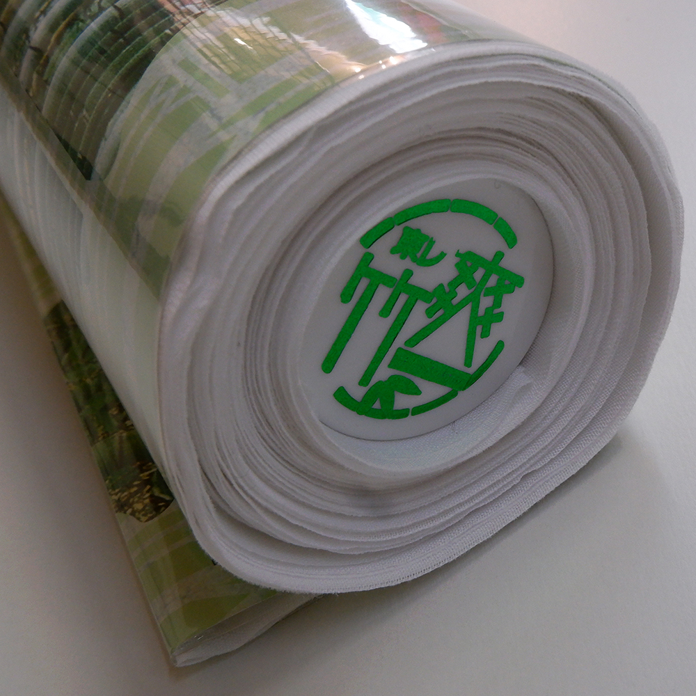 東レ　爽竹　夏襦袢【白　縞】　