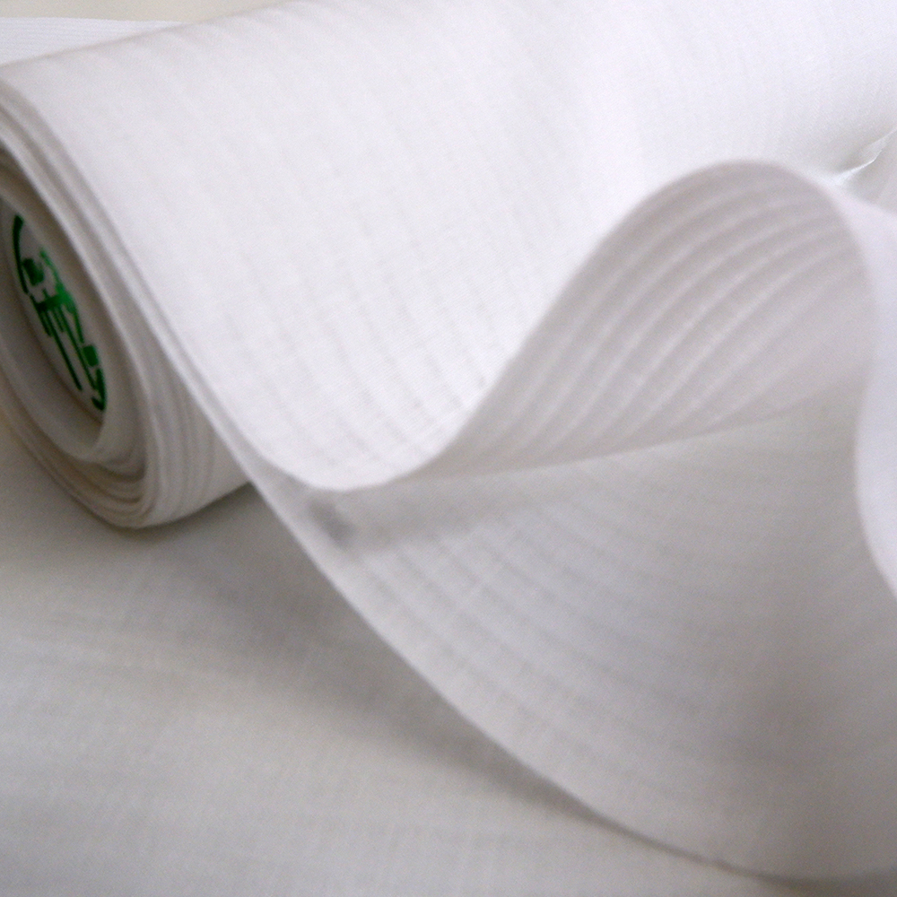 東レ　爽竹　夏襦袢【白　縞】　