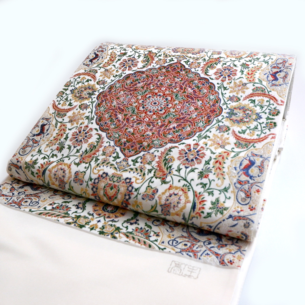 泰生織物　西陣織特選袋帯【エメダリオン】　