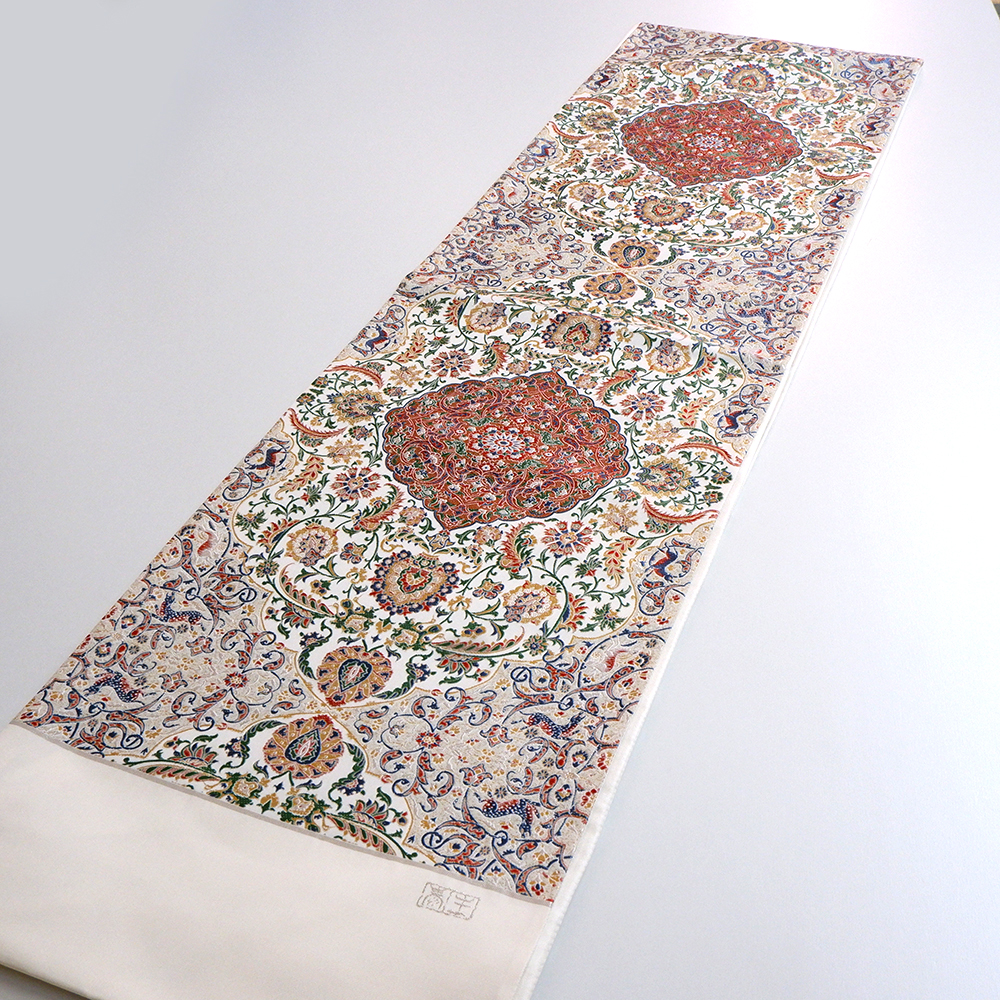 泰生織物　西陣織特選袋帯【エメダリオン】　