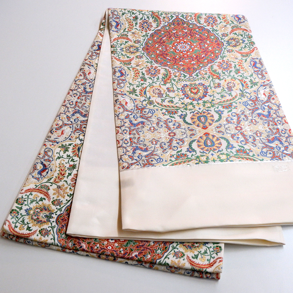 泰生織物　西陣織特選袋帯【エメダリオン】　