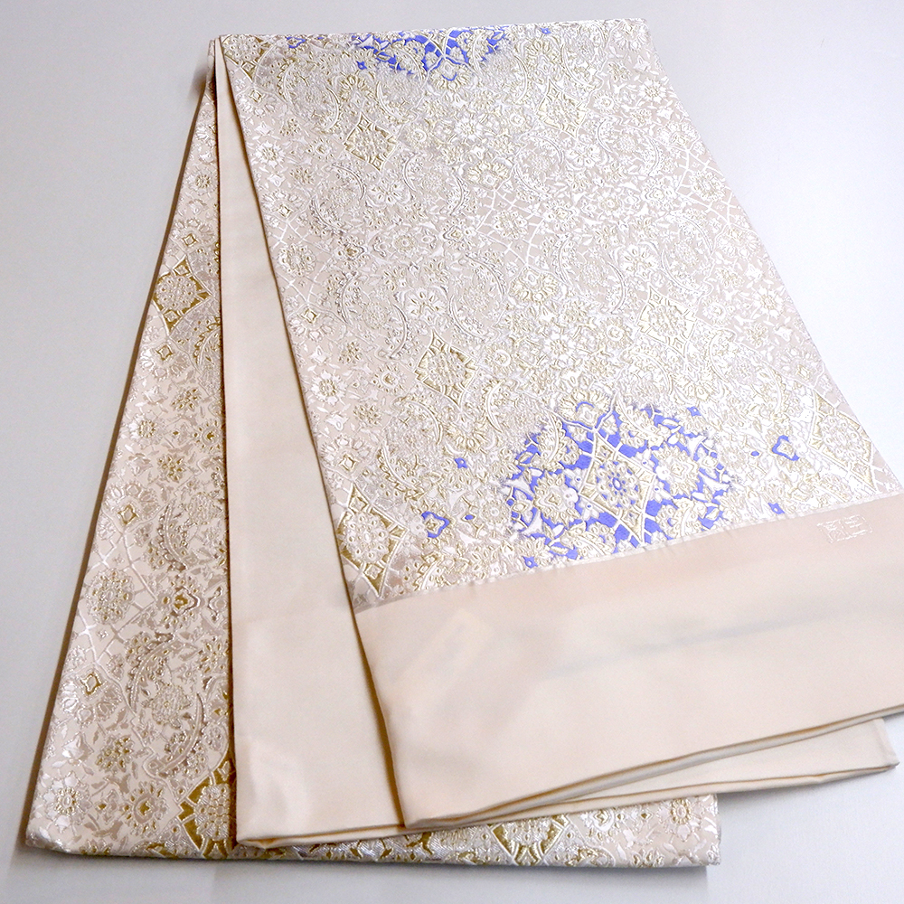 泰生織物　西陣織特選袋帯【アラベスク文様】　