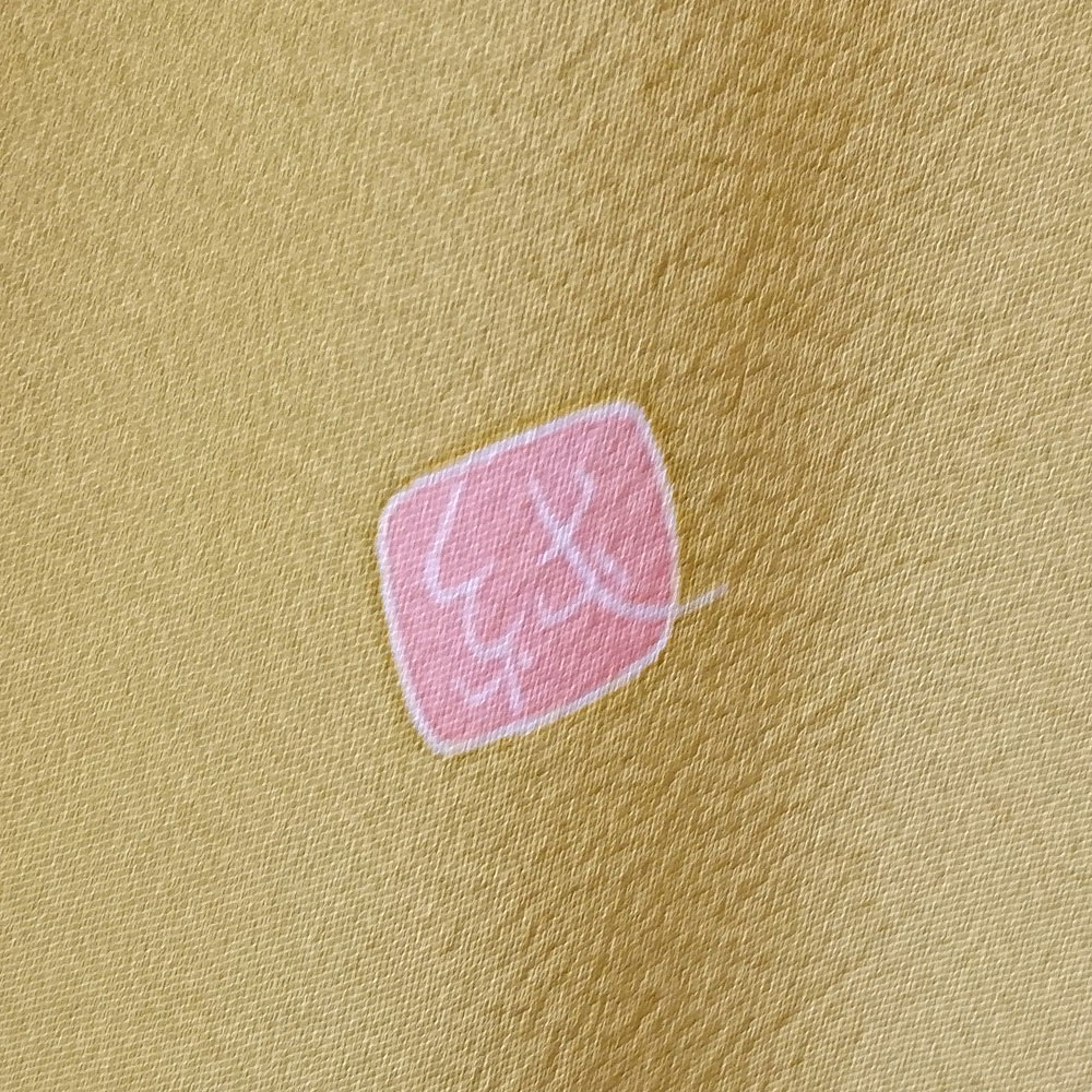 浜ちりめん　本染振袖【花貝合わせ】　