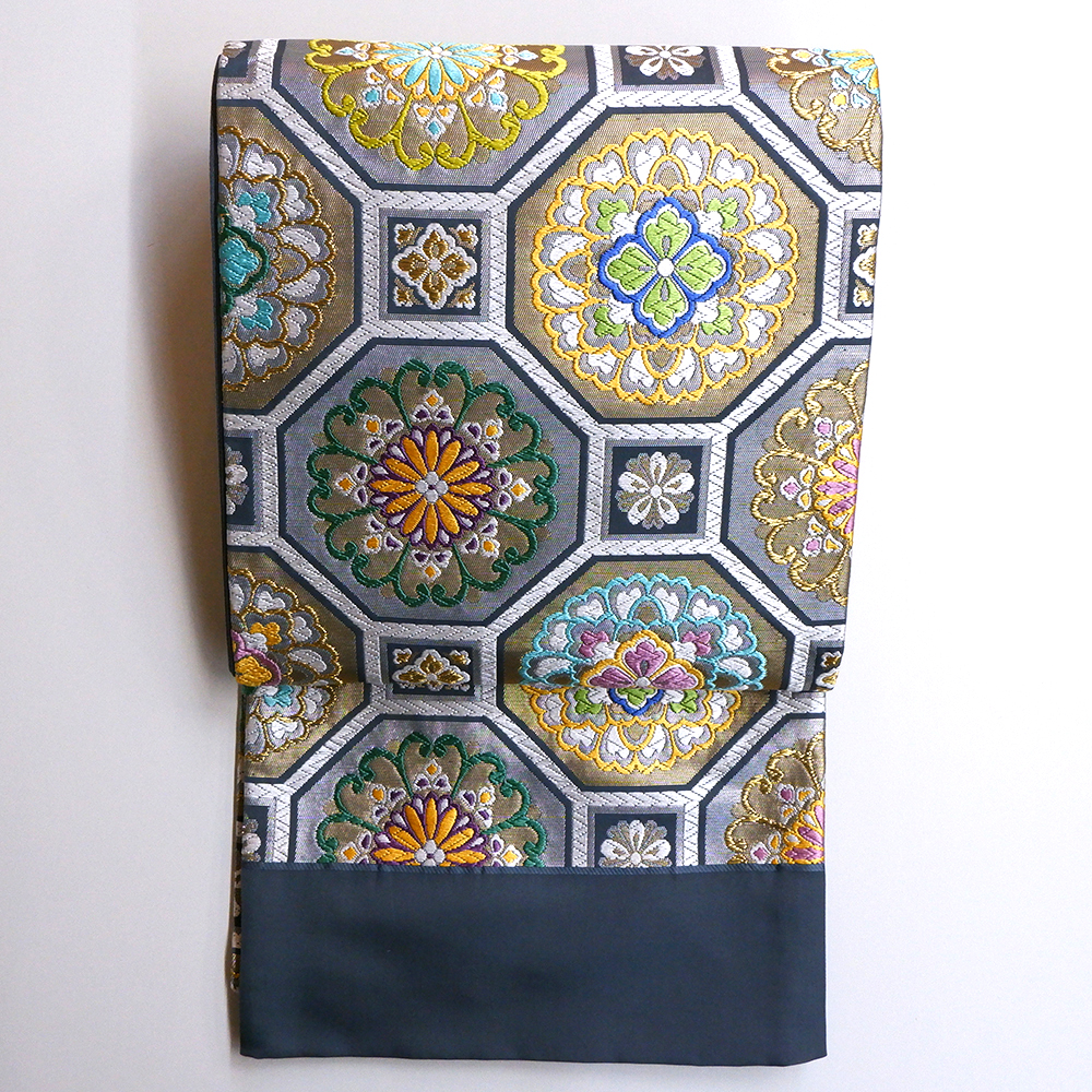 都謹製 本場筑前博多織 西陣織袋帯【蜀江華文】 都謹製 本場筑前博多織 西陣織袋帯【蜀江華文】