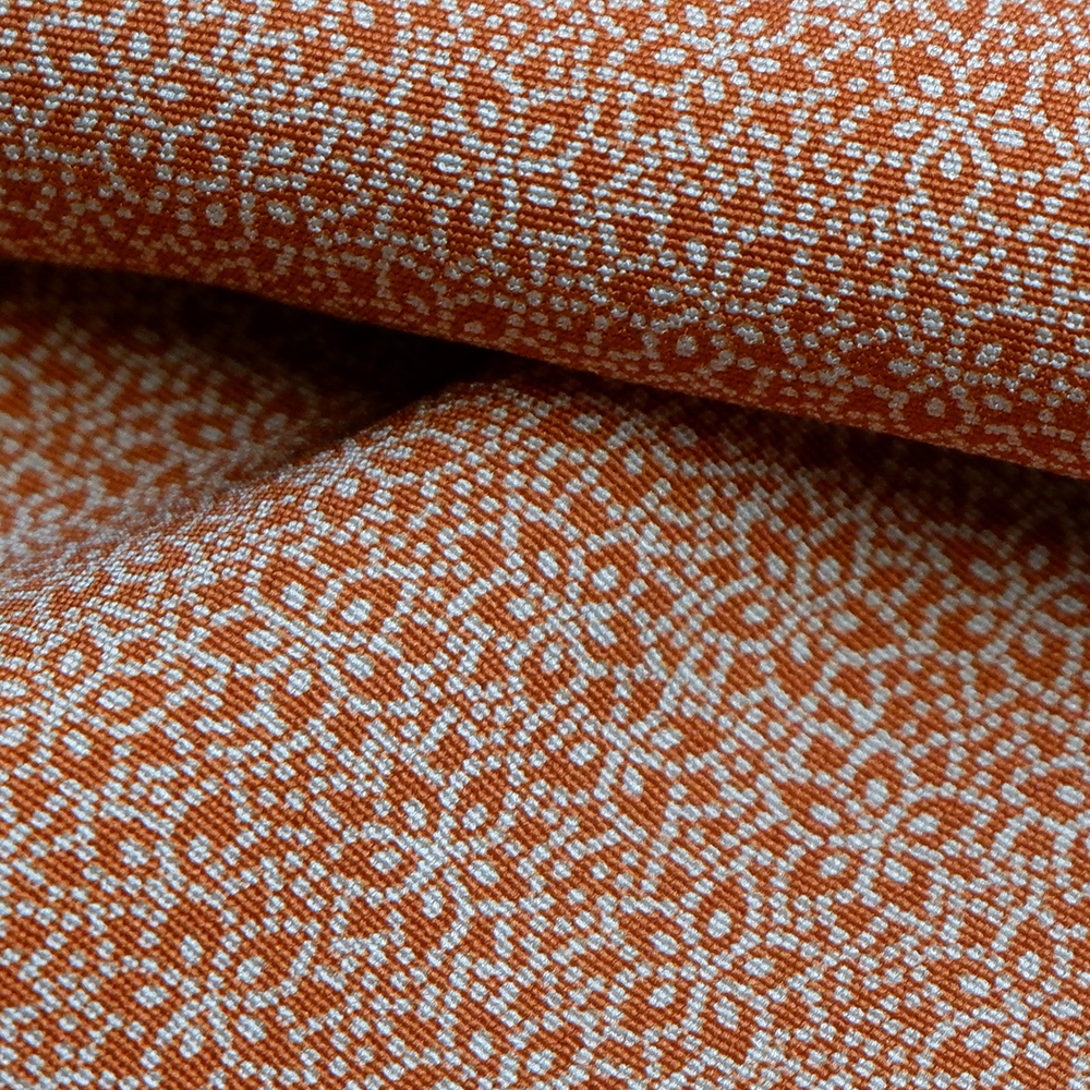 竺仙謹製　江戸小紋万　桔梗尽くし　