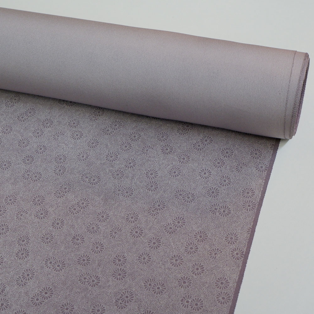 竺仙謹製　江戸小紋万　菊葵唐草　