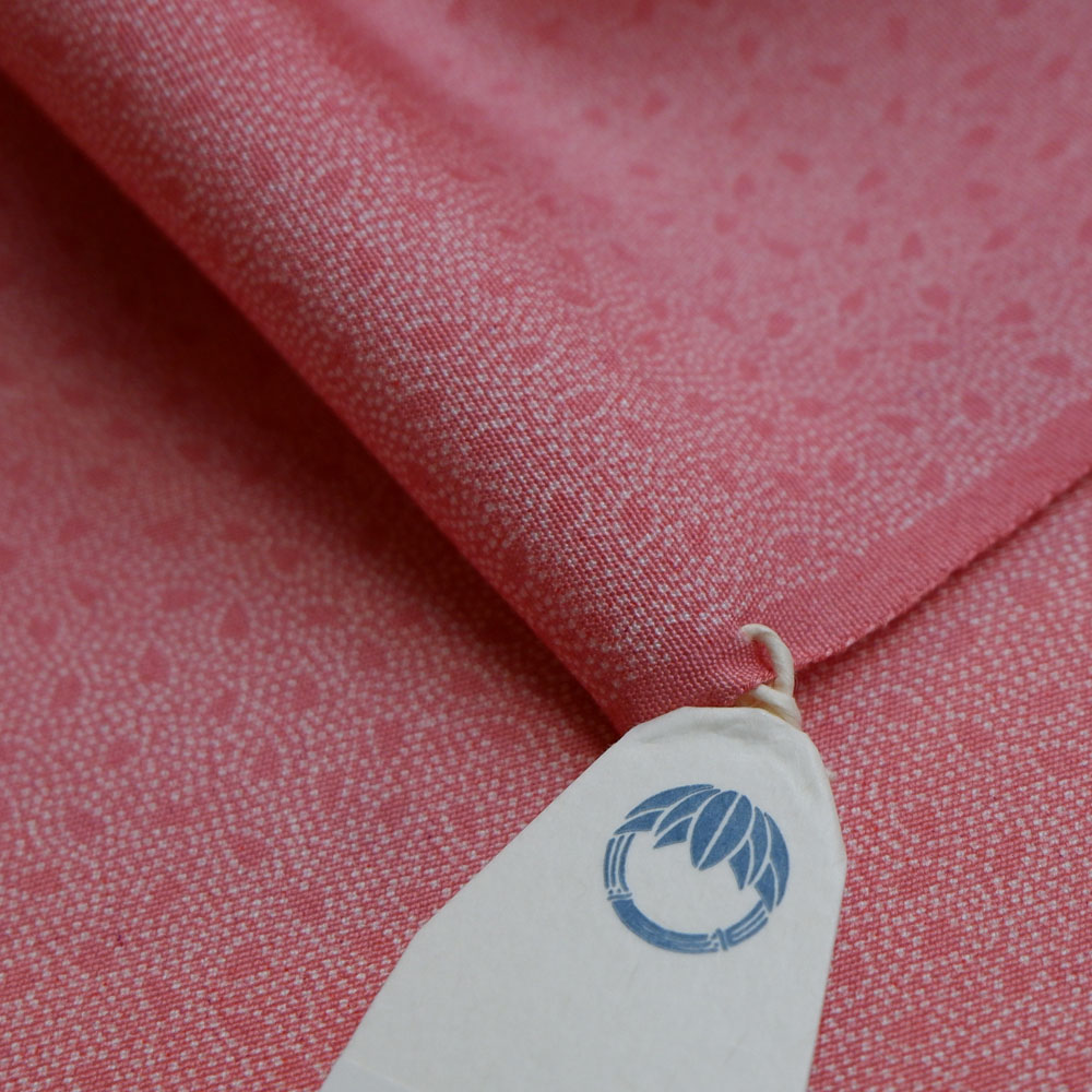 竺仙謹製　江戸小紋万　桜花散らし　