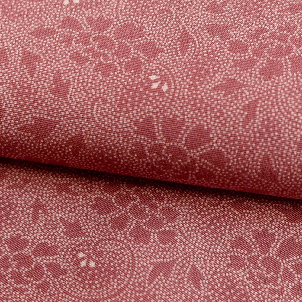 竺仙謹製　江戸小紋万　牡丹唐草　