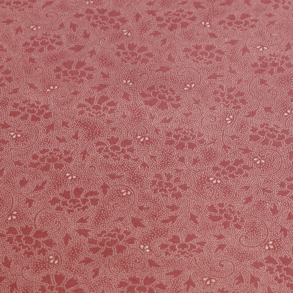 竺仙謹製　江戸小紋万　牡丹唐草　