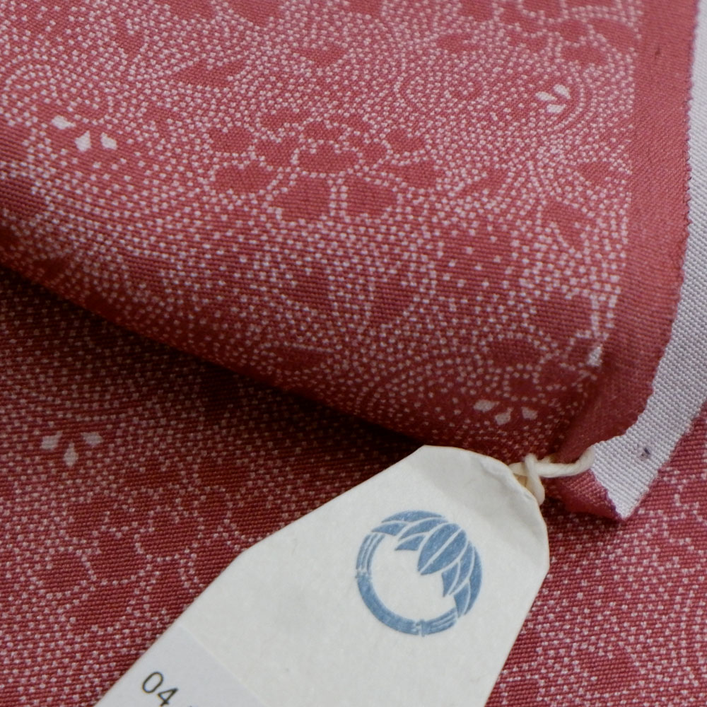 竺仙謹製　江戸小紋万　牡丹唐草　